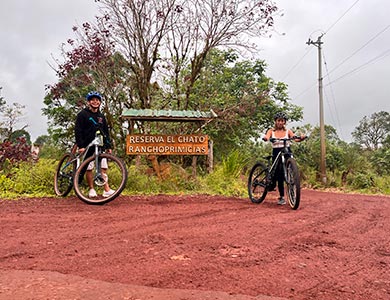Letrero del rancho El chato.